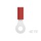 Te Connectivity Ring Terminal, #6 Stud Size, 1.42 mm², 600 V, PVC Insulated, Red 2-32950-1 - alternate 2